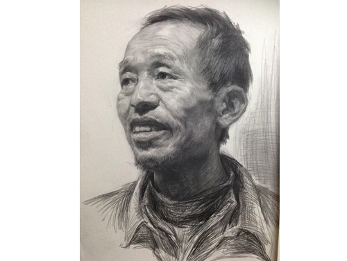 素描头像