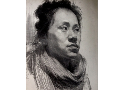 素描头像