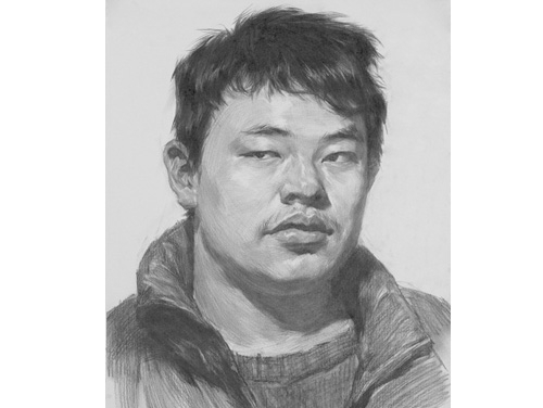 素描头像