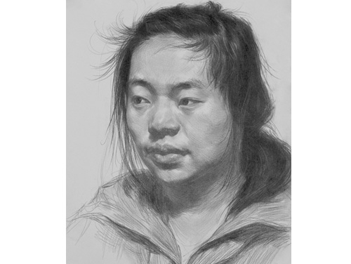 素描头像