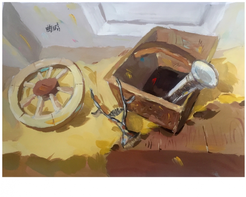 沈阳启点画室设计作品