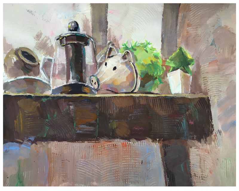 沈阳启点画室设计作品
